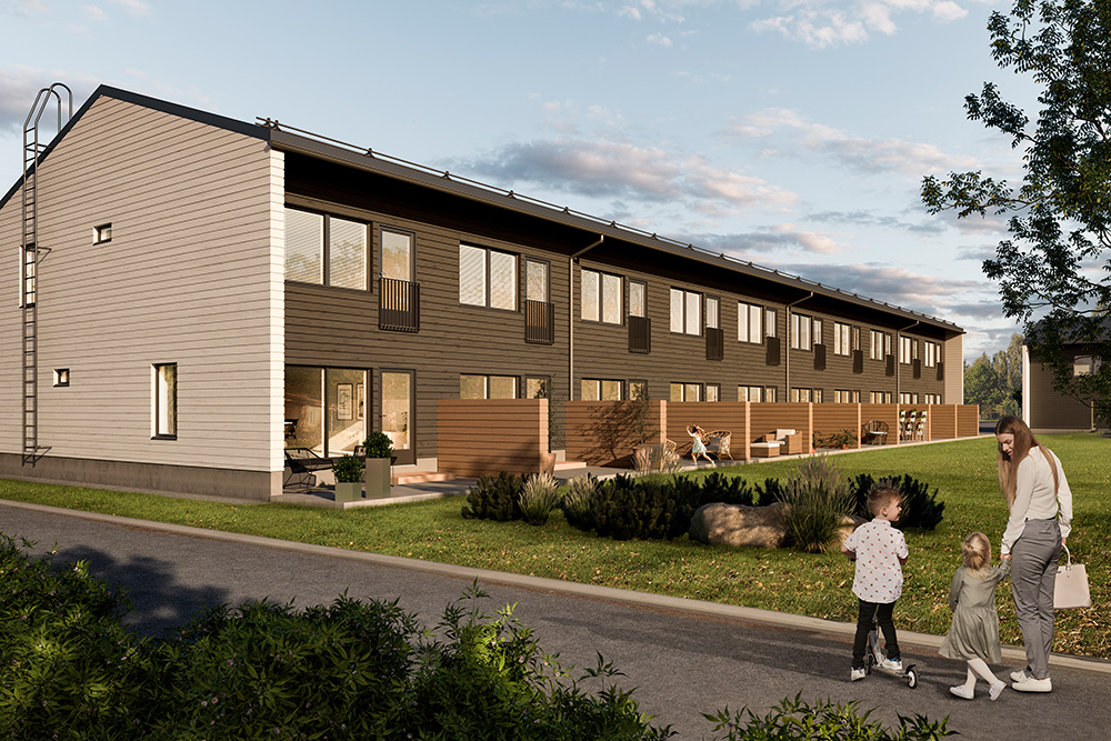 Turun Yli-Maariaan rakenteilla asumisoikeusasuntoja – hakuaika uusiin rivitaloasuntoihin käynnissä