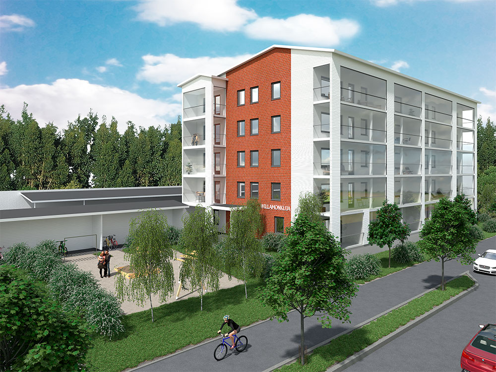 Rovaniemelle on rakenteilla uusia asumisoikeusasuntoja – hakuaika asuntoihin on nyt käynnissä