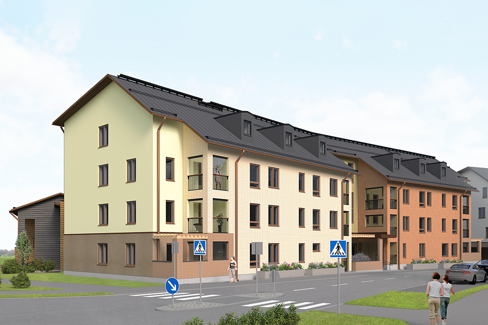 Kangasalan uudelle Lamminrahkan alueelle on rakenteilla asumisoikeusasuntoja