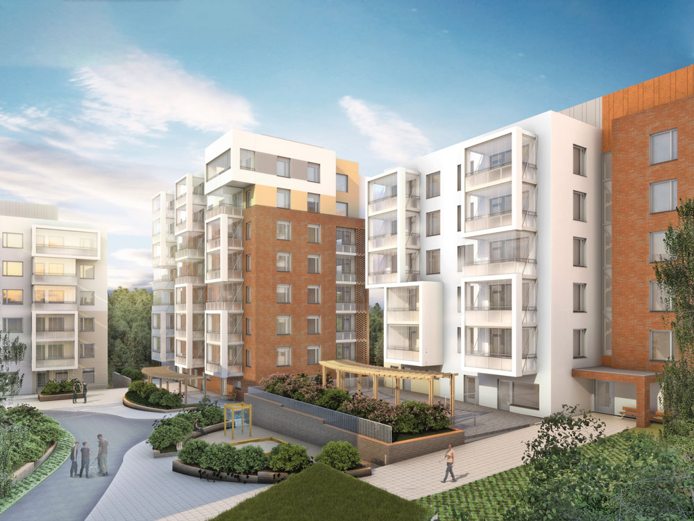 Espoon Matinkylään valmistuu vuokra-asuntoja osoitteisiin Kalaonnentie 9A ja 9B