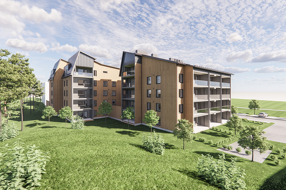 Vuoksi 4:n asumisoikeusasunnot ovat rakenteilla Naantaliin