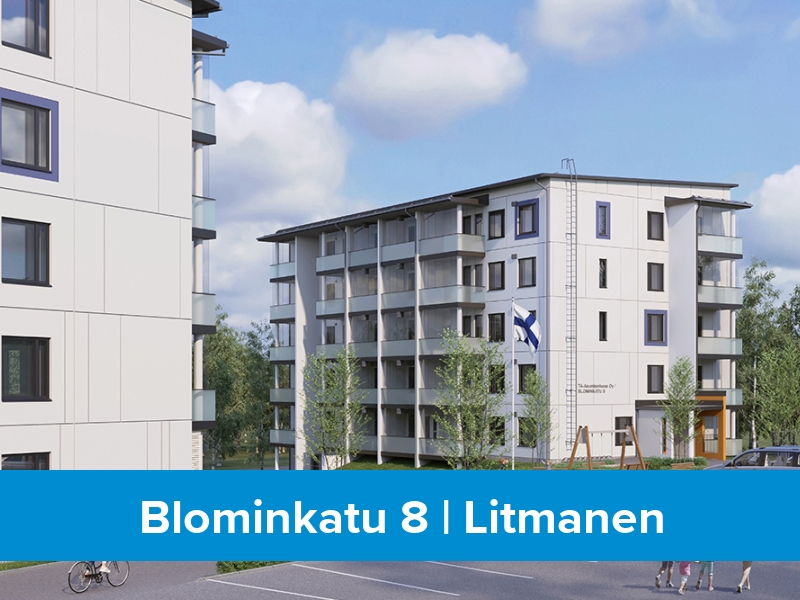 Asumisoikeusasunto, Blominkatu 8, Litmanen, Kuopio