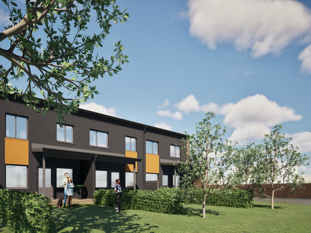 Havainnekuva Visseli 5 ja 7:n uudiskohteesta.