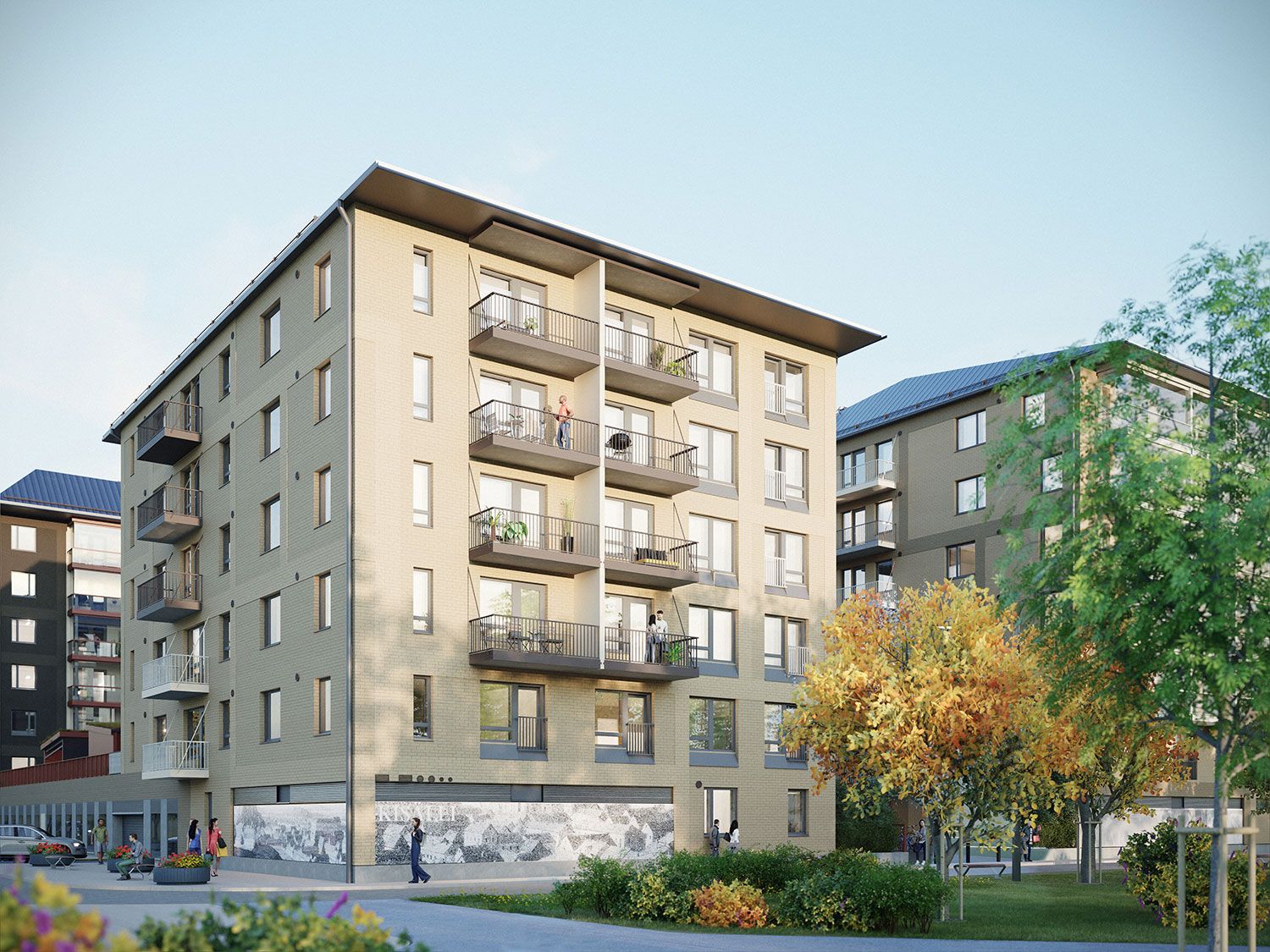 Hopmanninkatu 1, Hopmanninkatu 3, Linnakaupunki, Turku, Asumisoikeus, Vuokra