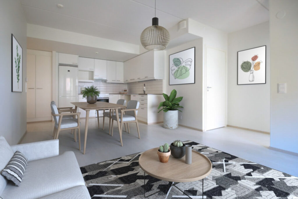 Asumisoikeusasunto, Keltasafiirinpolku 6, Kivistö, 01700, Vantaa