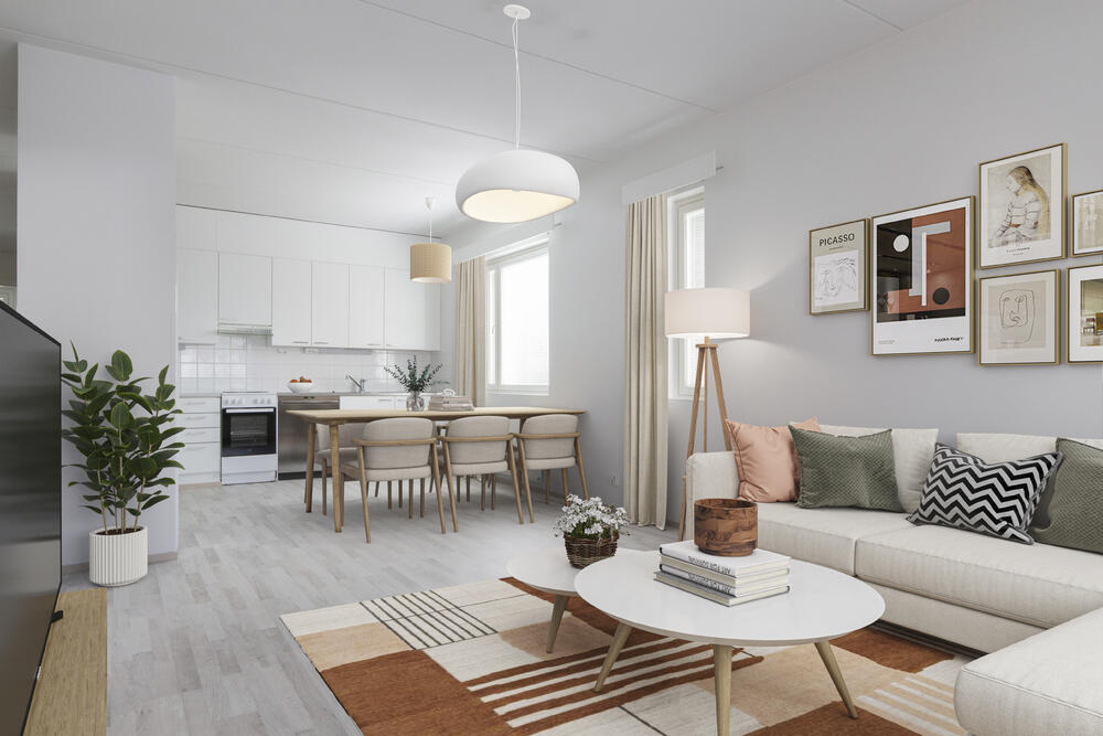 Vuokra-asunto, Puikkaritie 1, Oulu