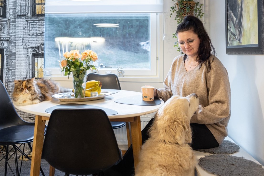 Elinan ASO-koti Lohjan Vappulassa – hyvä pohjaratkaisu helpottaa ison perheen arkea