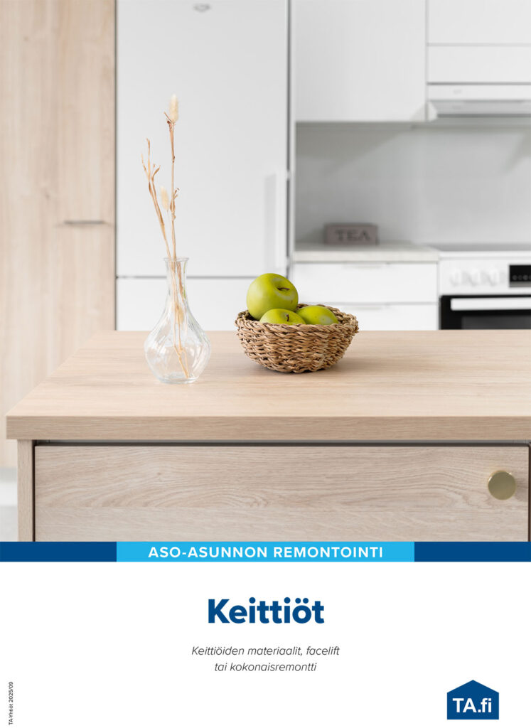 Keittiöesitteen kansi.