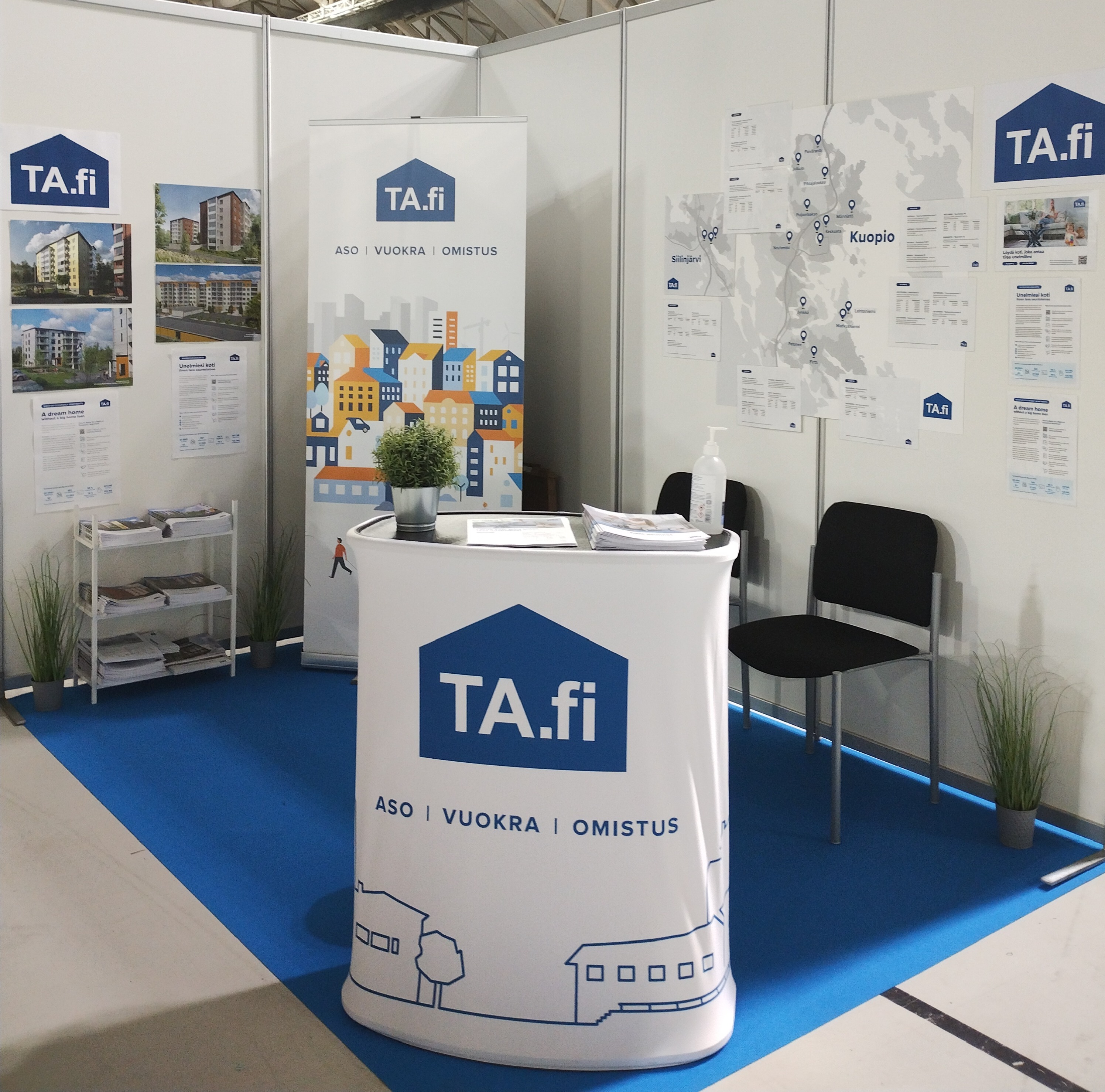 Tule tapaamaan meitä Rakenna ja Asu -messuille Kuopioon helmikuussa