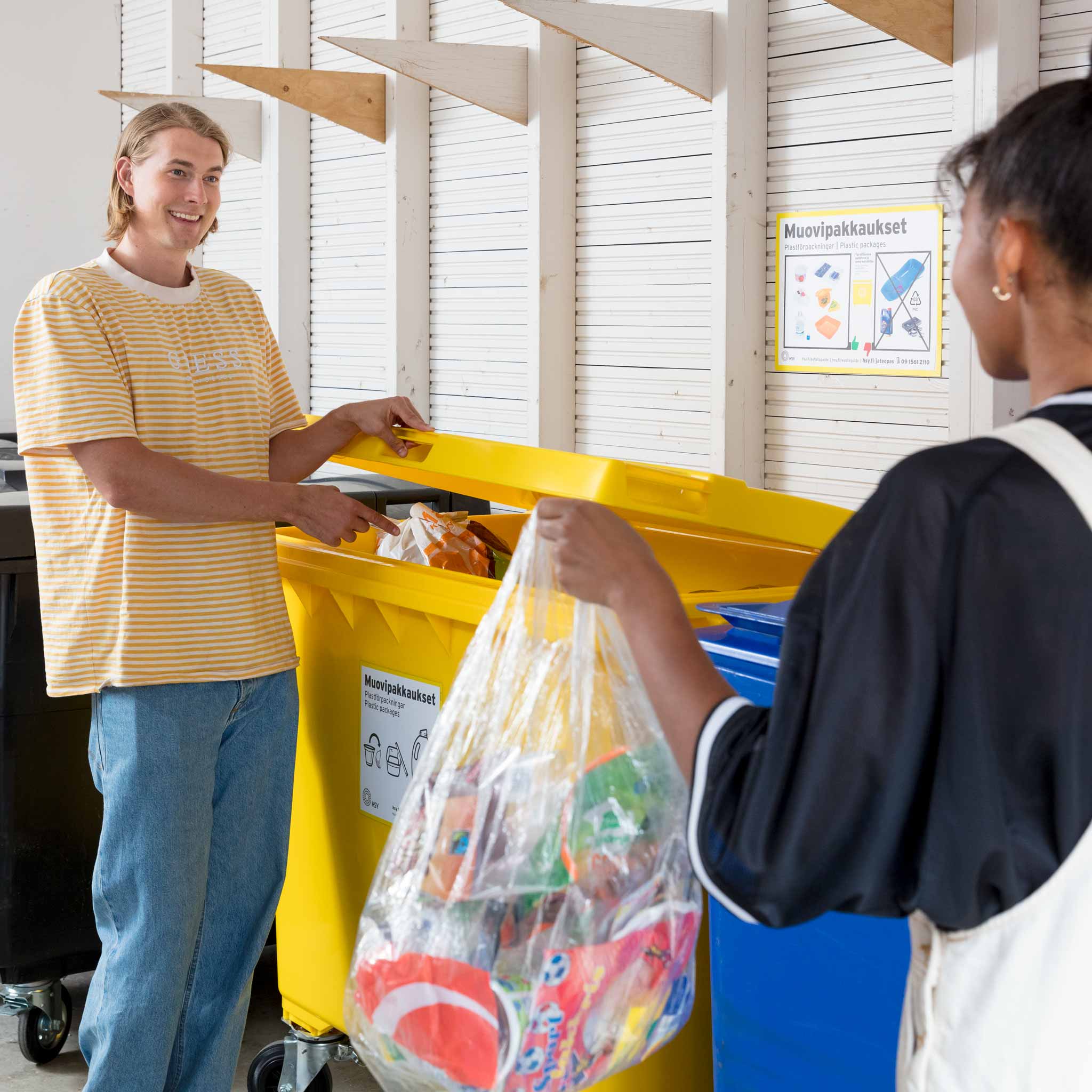 TA osallistuu HSY:n kierrätyslähettiläskampanjaan