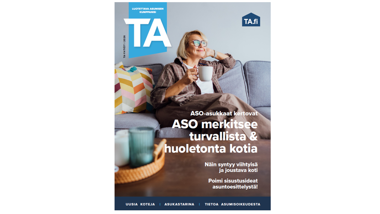 TA-lehti 2026: uusia koteja, asumisen tarinoita ja inspiraatiota arkeen